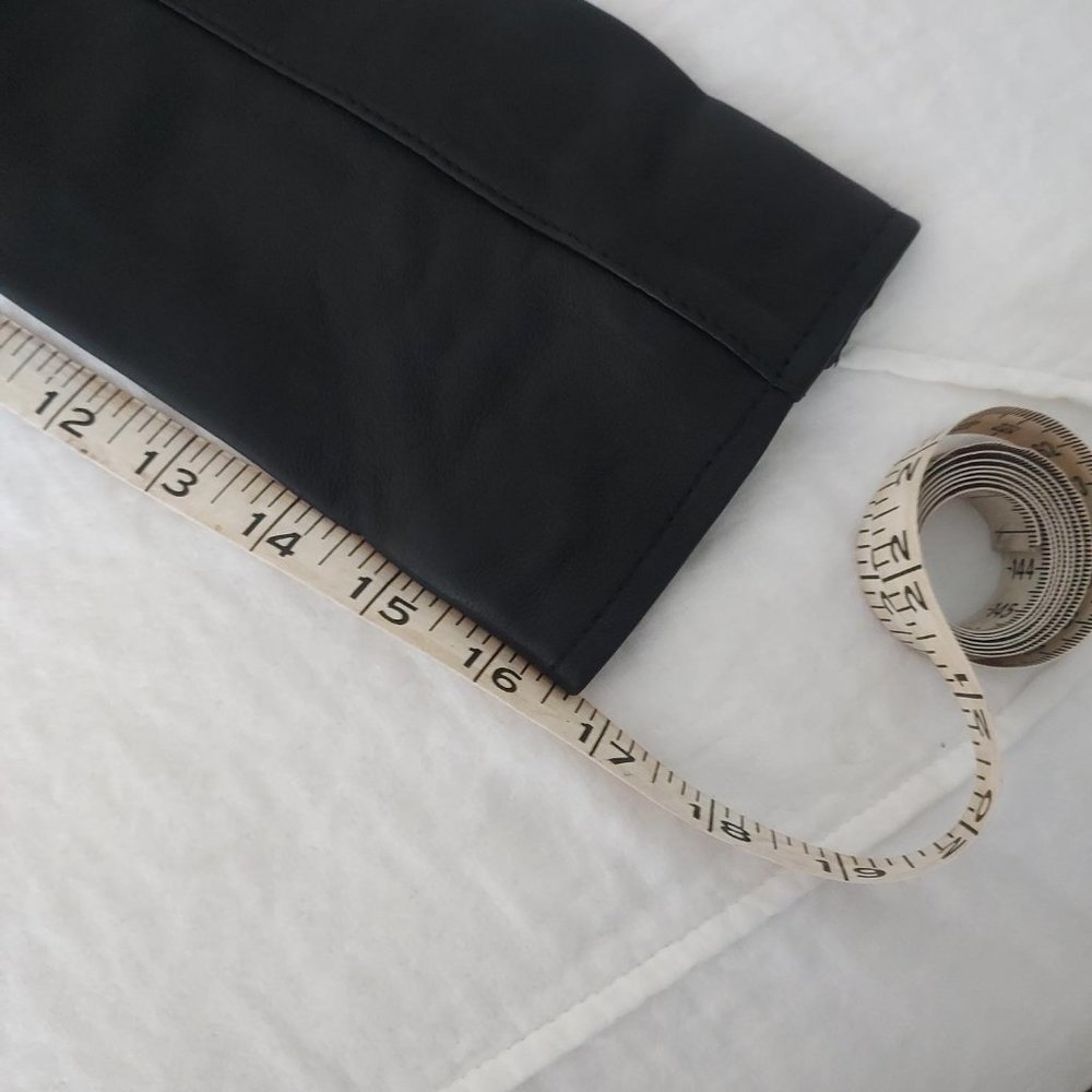 NWT All Saints Balfern Biker jacket, black, US 4 - Picture 13 of 16